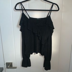 Cold shoulder top